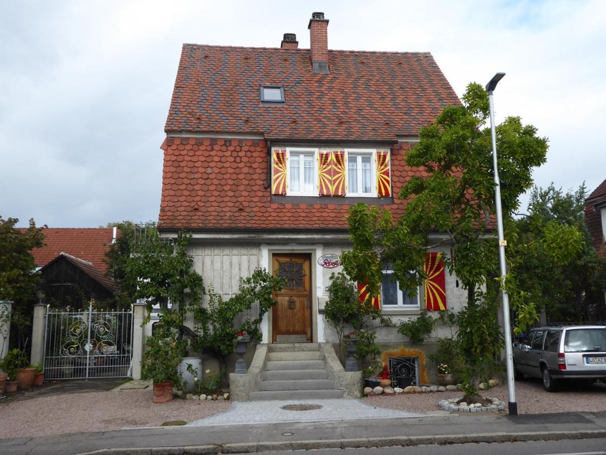 Pension Zur Rose Weil am Rhein Zewnętrze zdjęcie